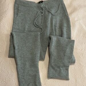Cozy Gray cashmere Joggers